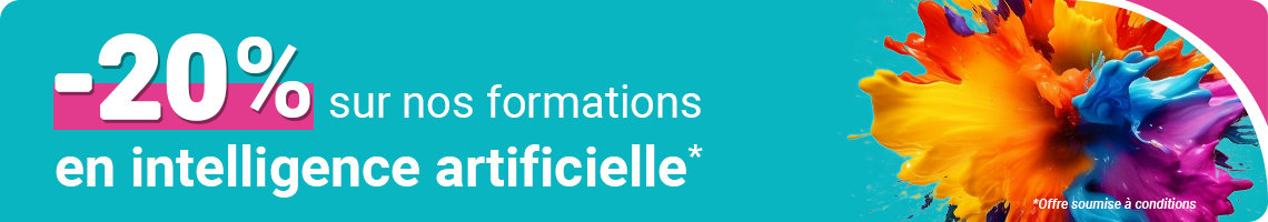 -20% sur nos formations en IA 